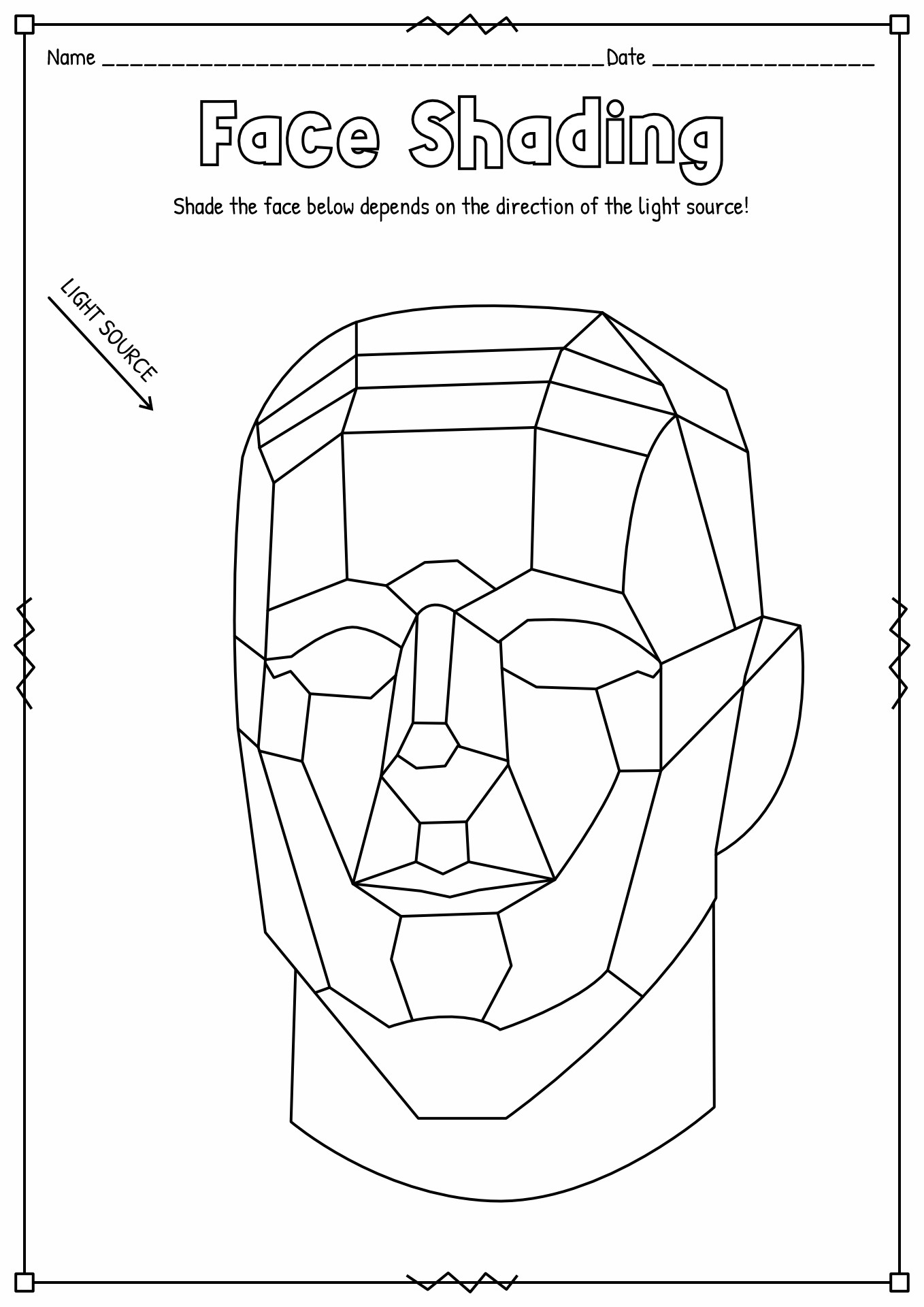 11 Shading Art Worksheets Free PDF At Worksheeto 11 Shading Art Worksheets Free PDF At Worksheeto