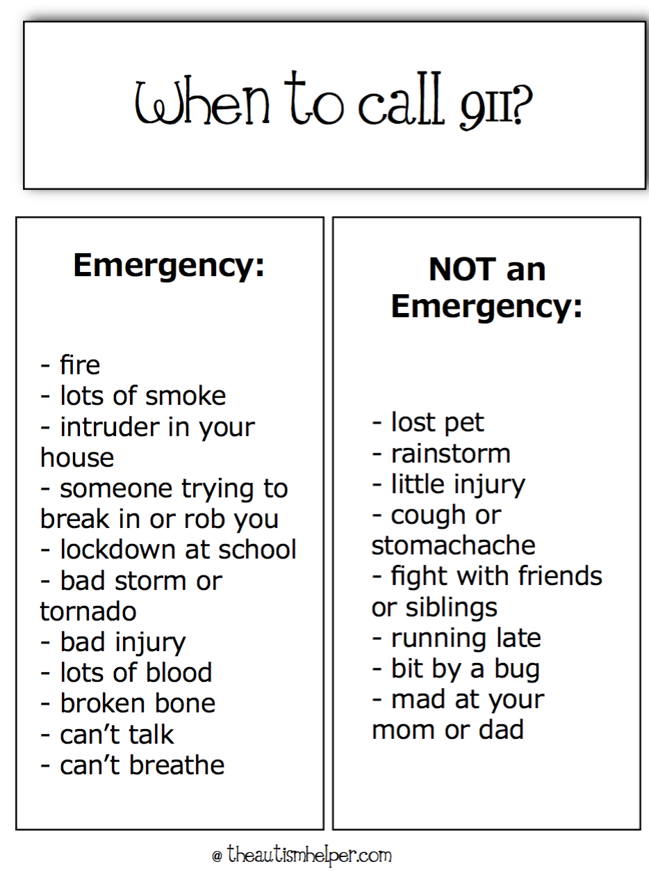 Free Printable 911 Worksheets Free Printable 911 Worksheets