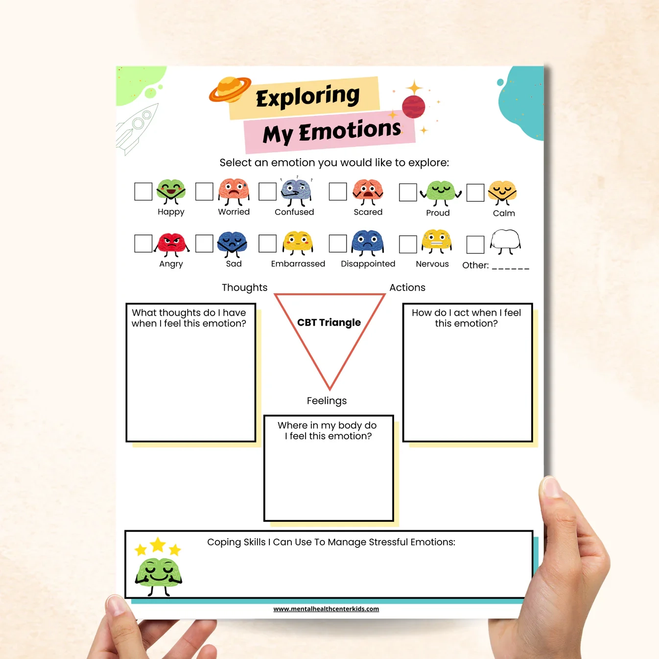 12 Printable CBT Worksheets For Kids Mental Health Center Kids 12 Printable CBT Worksheets For Kids Mental Health Center Kids