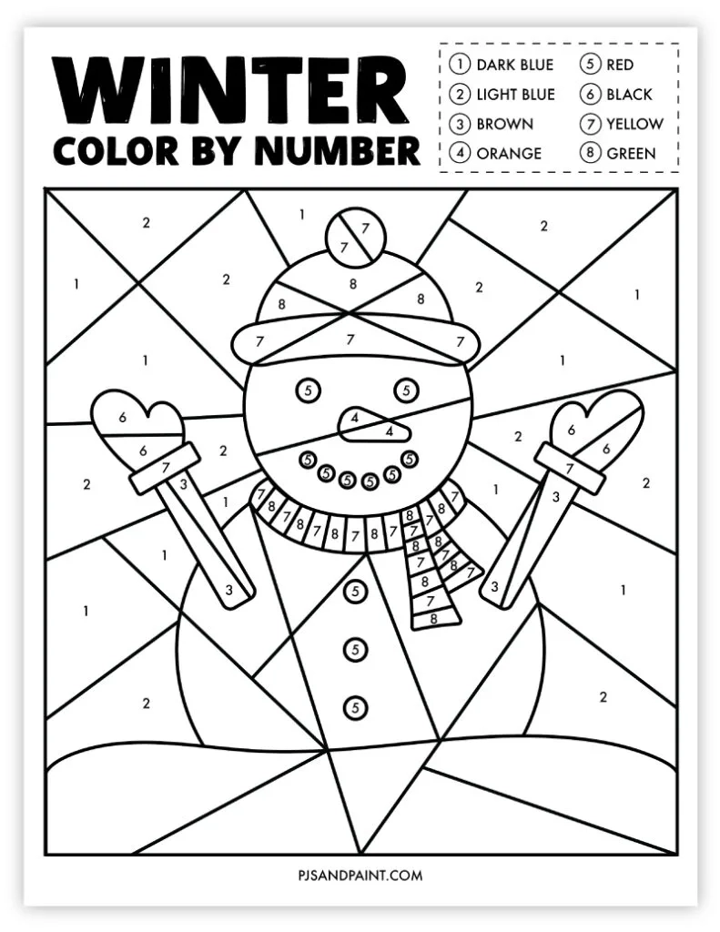 15 Free Printable Winter Games And Activities Pjs And Paint 15 Free Printable Winter Games And Activities Pjs And Paint