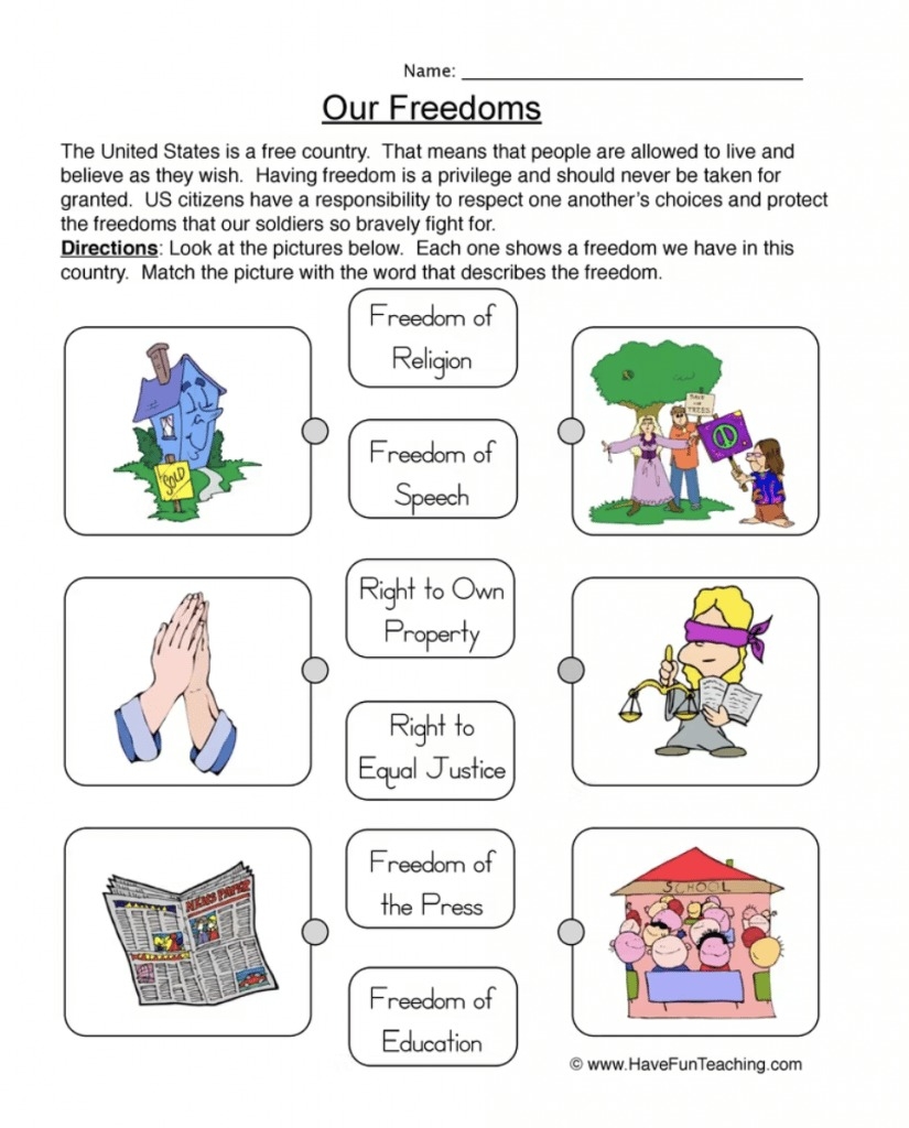 Free Printable Social Studies Worksheets