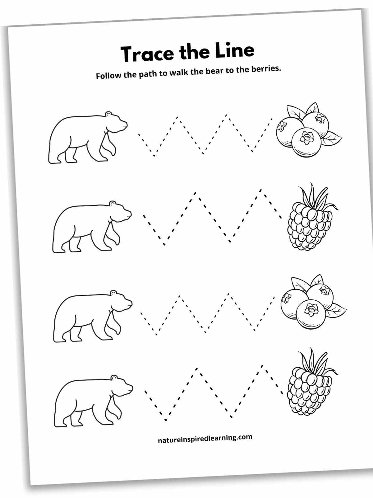 17 Line Tracing Worksheets Free Nature Inspired Learning 17 Line Tracing Worksheets Free Nature Inspired Learning