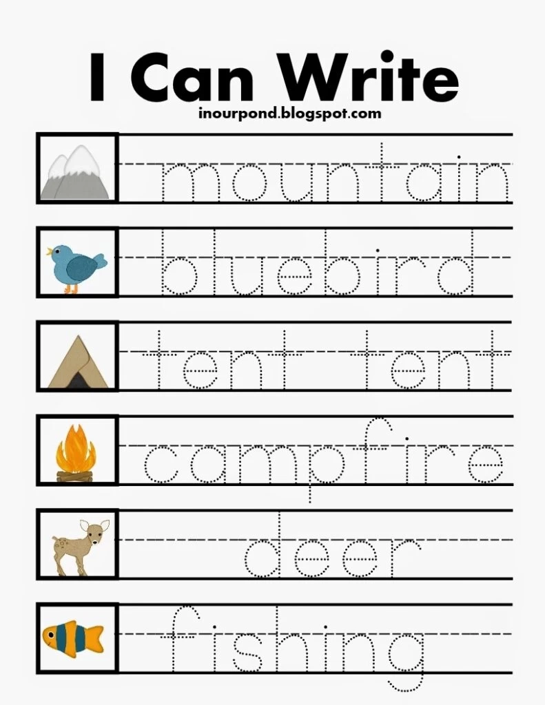 Math Camping Worksheets Printable Math Camping Worksheets Printable