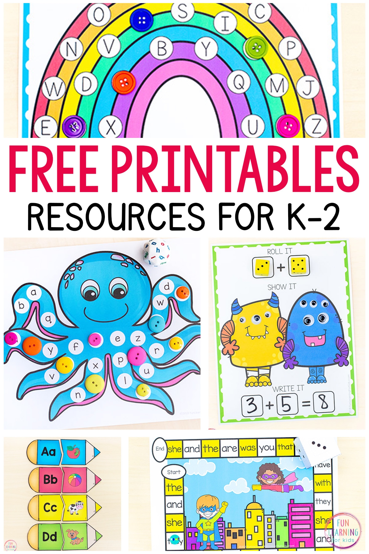 Free Printable Worksheets For Kids Free Printable Worksheets For Kids