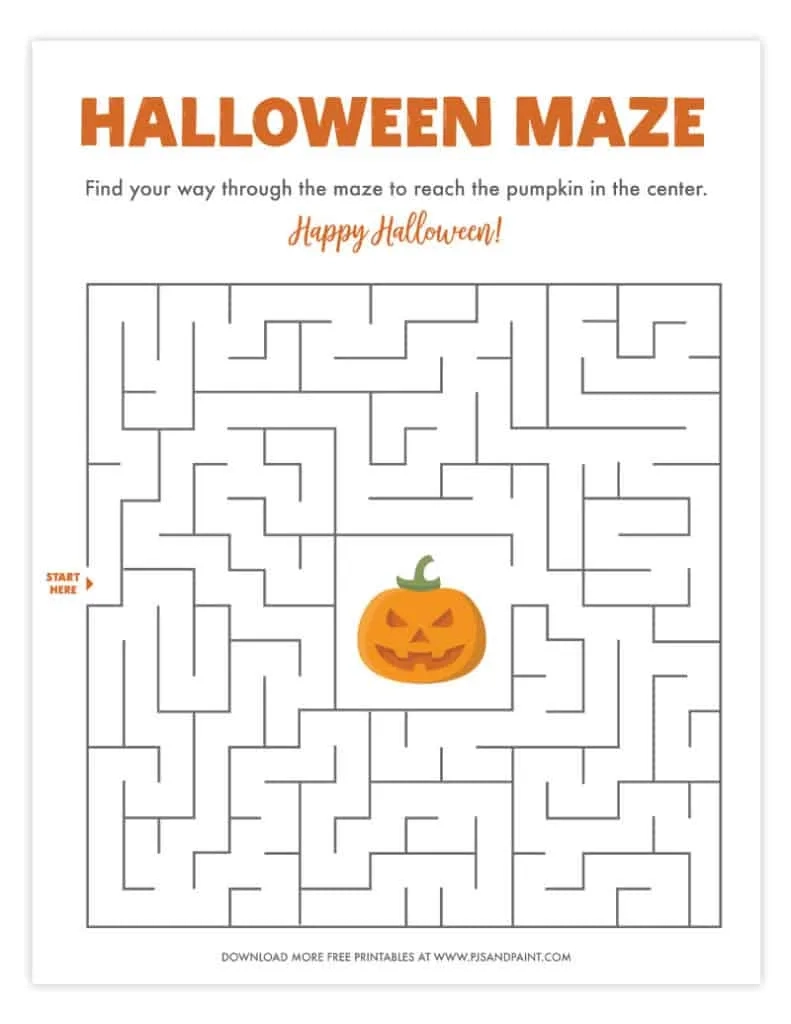 Halloween Worksheets Printable Halloween Worksheets Printable