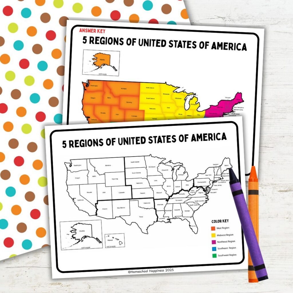 Free Printable Us Regions Worksheets Free Printable Us Regions Worksheets