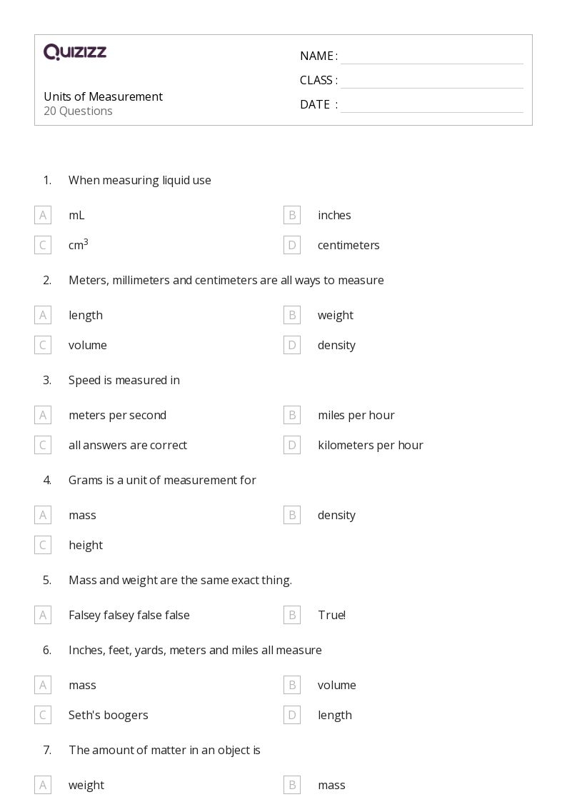 50 Science Worksheets For 7th Grade On Quizizz Free amp Printable 50 Science Worksheets For 7th Grade On Quizizz Free amp Printable