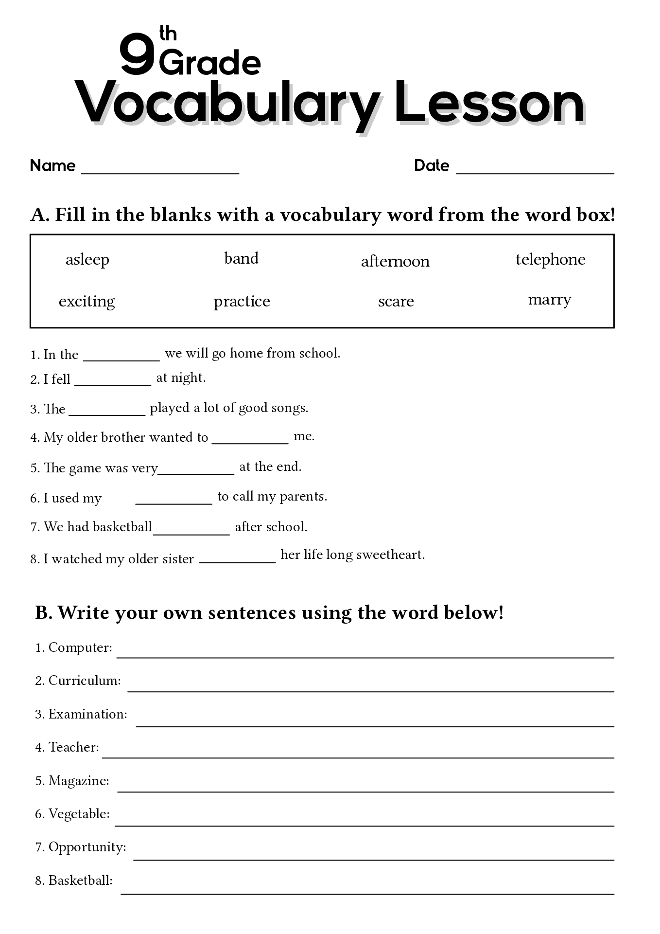 50 The Basics Worksheets For 9th Grade On Quizizz Free amp amp 50 The Basics Worksheets For 9th Grade On Quizizz Free amp amp