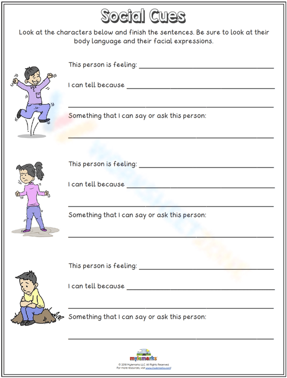 500 Free Printable Social Skill Worksheets For All Ages 500 Free Printable Social Skill Worksheets For All Ages