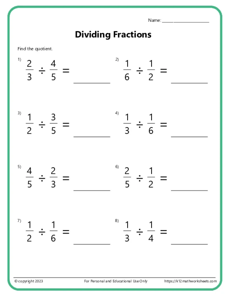 5th Grade Printable Worksheets 5th Grade Printable Worksheets