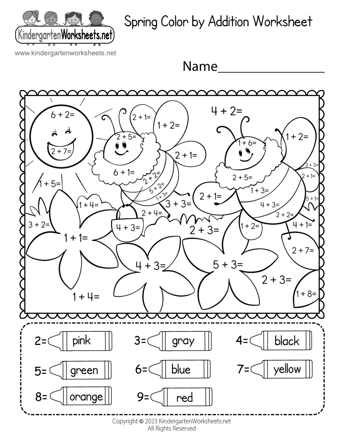 Kindergarten Worksheets Printable Kindergarten Worksheets Printable