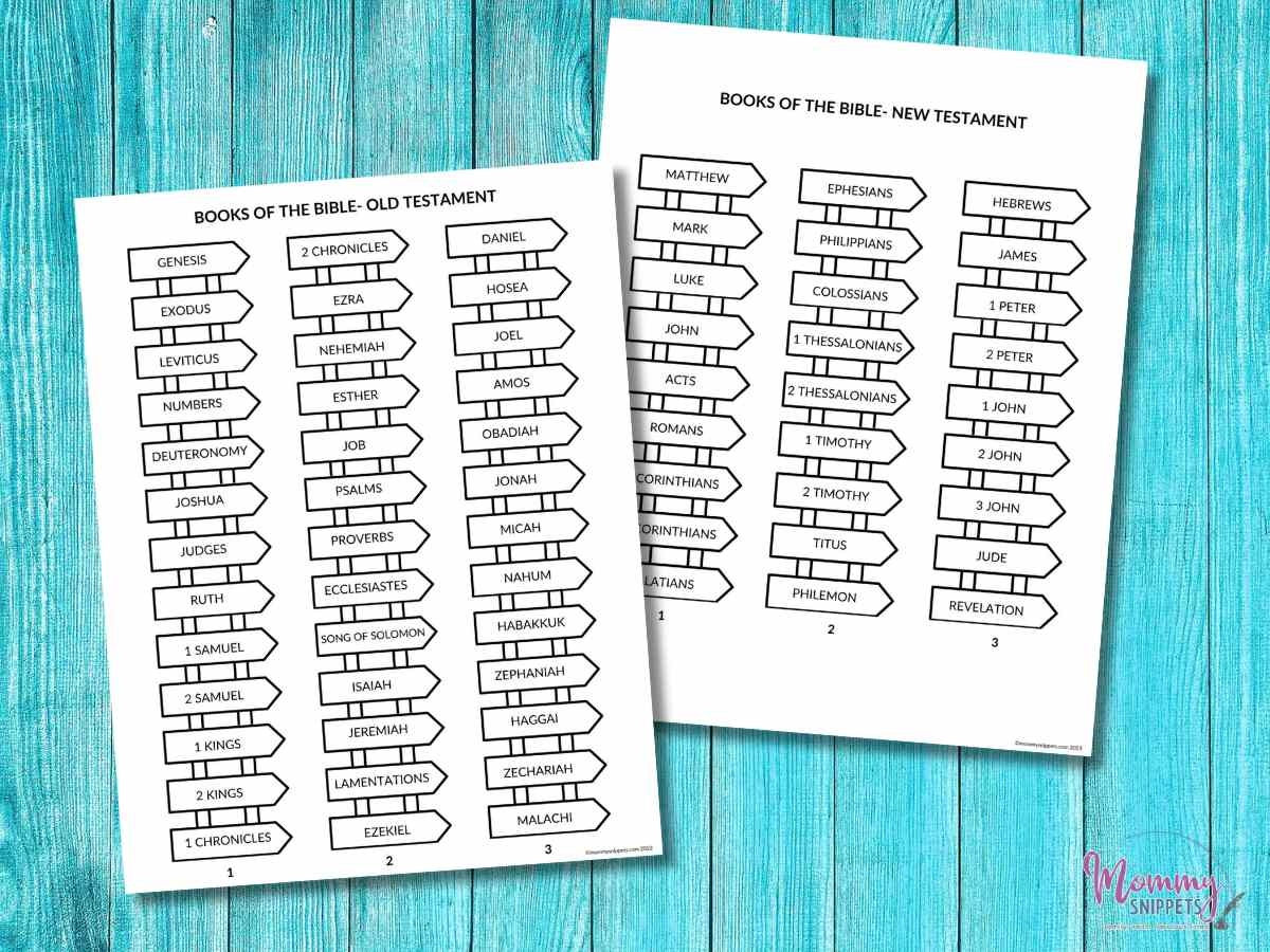 66 Books Of The Bible Printable A Books Of The Bible Craft Game 66 Books Of The Bible Printable A Books Of The Bible Craft Game