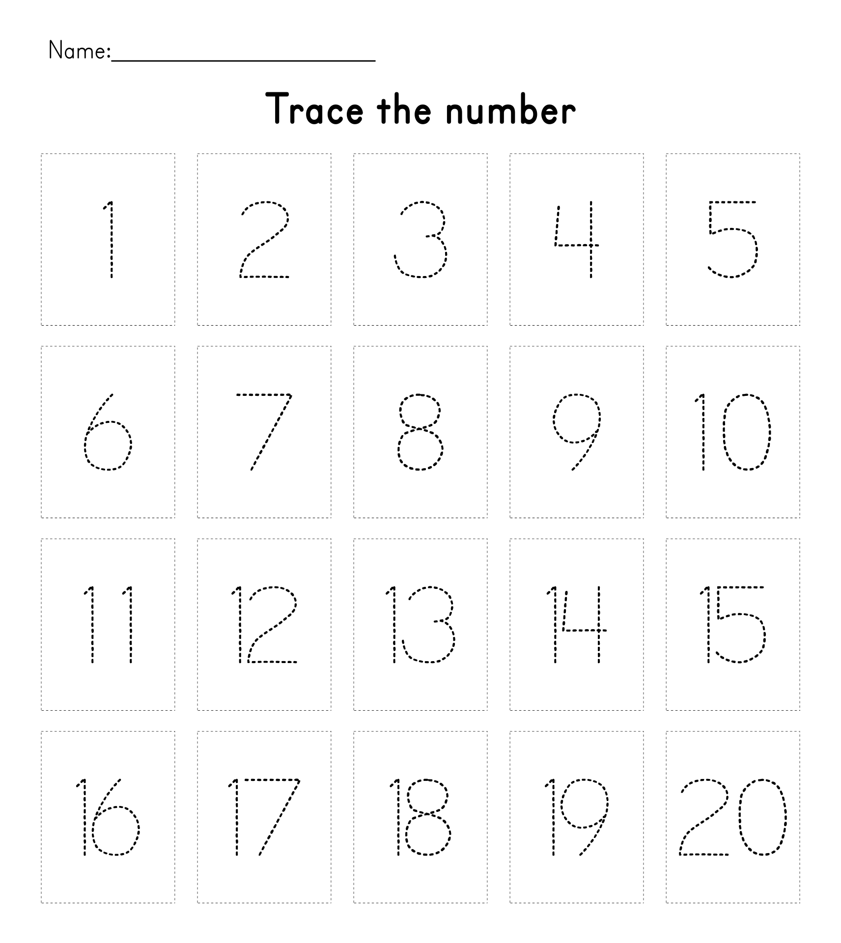 Free Printable Pre Kindergarten Worksheets