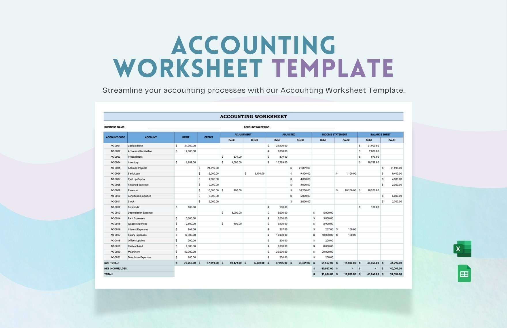 accounting worksheet template in excel google sheets download accounting worksheet template in excel google sheets download
