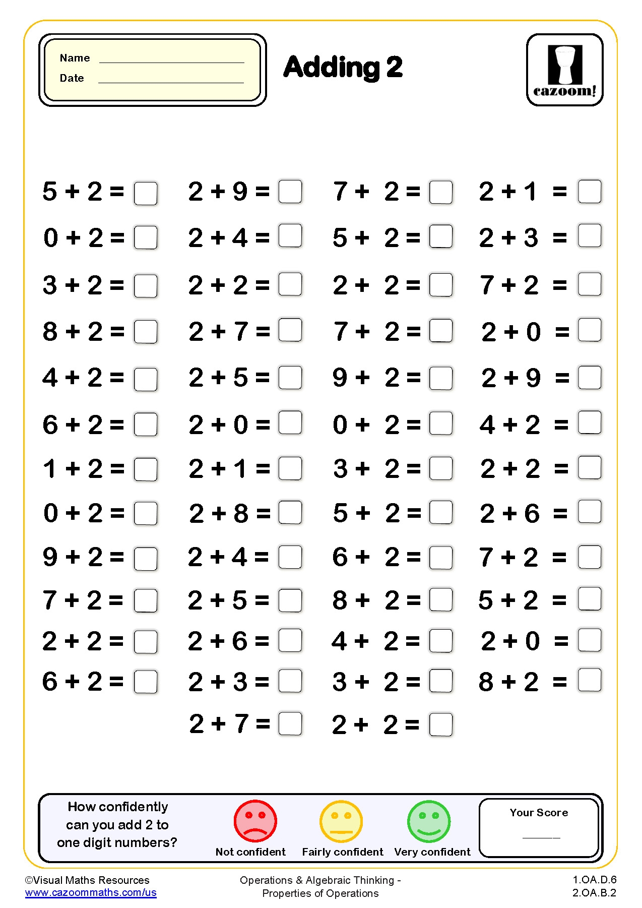 Printable Math Addition Worksheets Printable Math Addition Worksheets