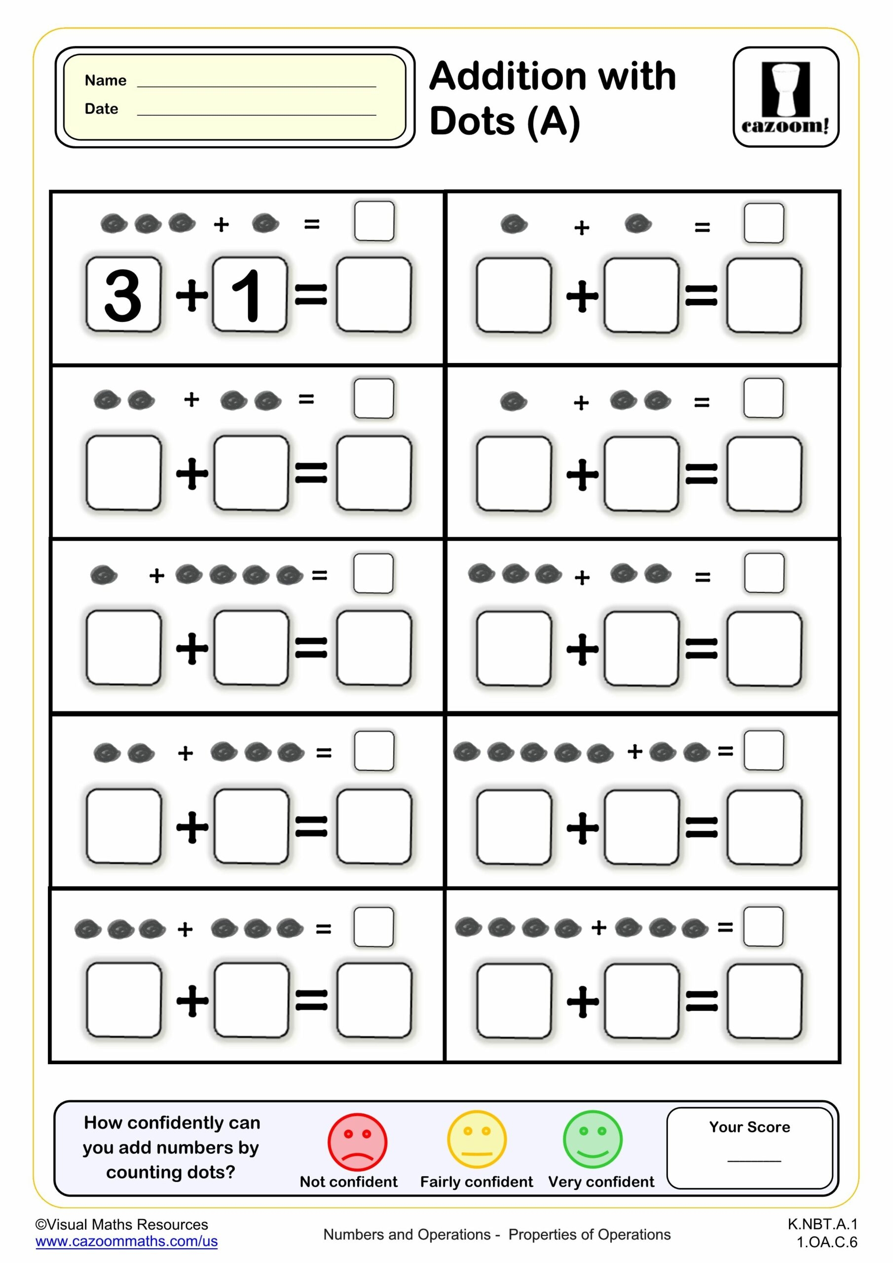Addition Worksheet Printable Addition Worksheet Printable