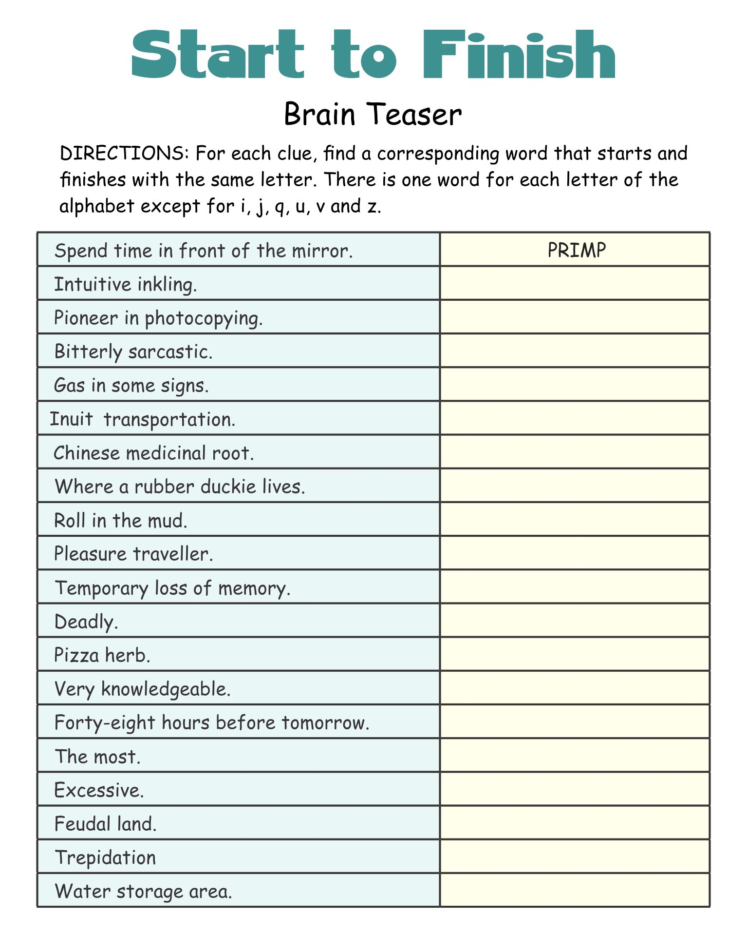 Adult Cognitive Worksheets 10 Free PDF Printables Printablee Adult Cognitive Worksheets 10 Free PDF Printables Printablee