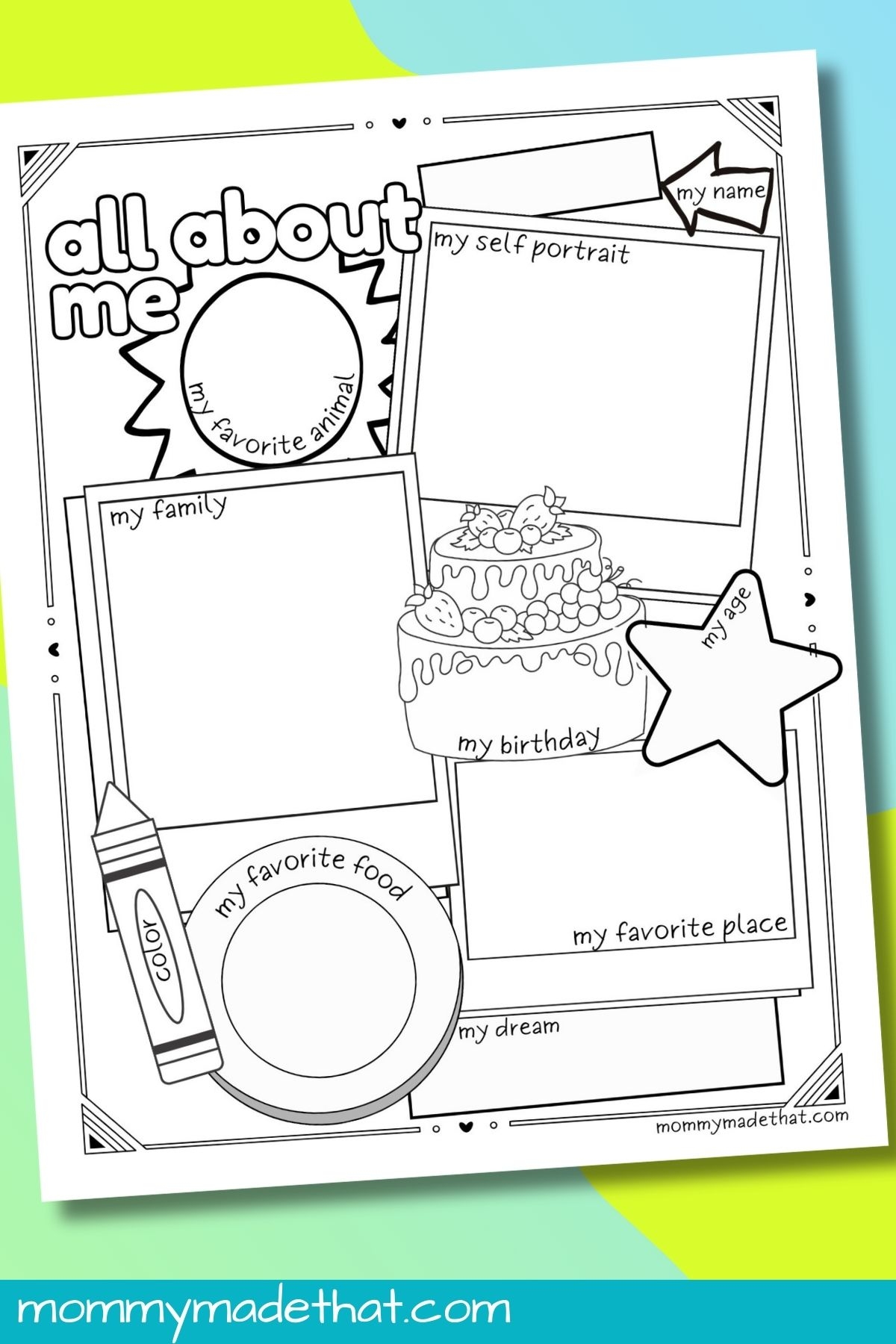 Free Printable Get To Know Me Worksheet Free Printable Get To Know Me Worksheet