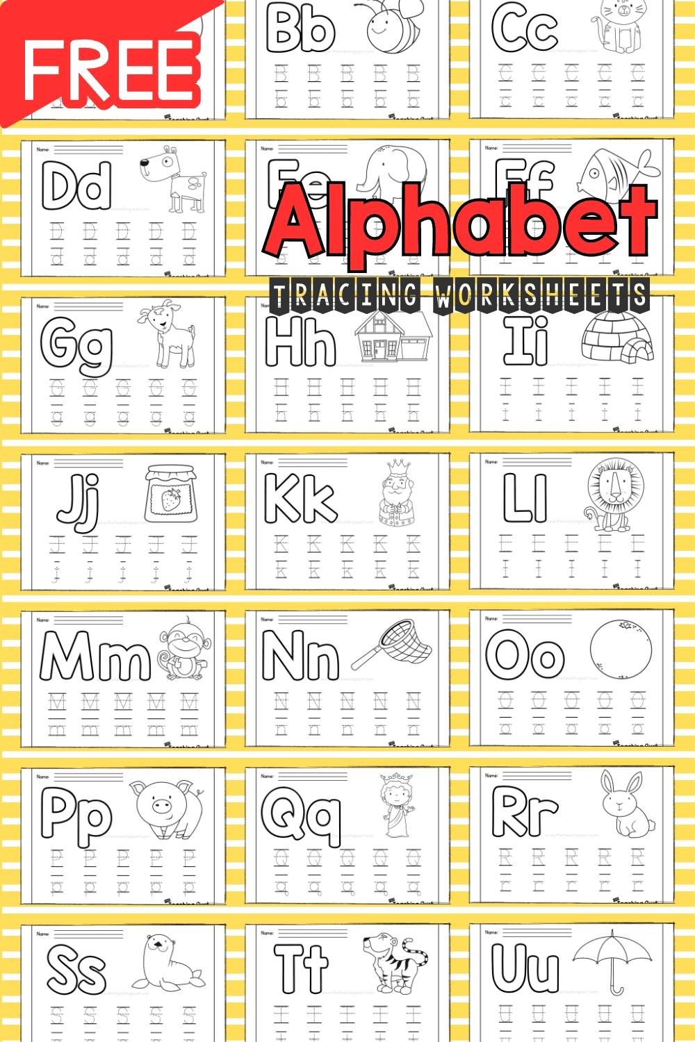 Free Printable Letter Formation Worksheets Free Printable Letter Formation Worksheets