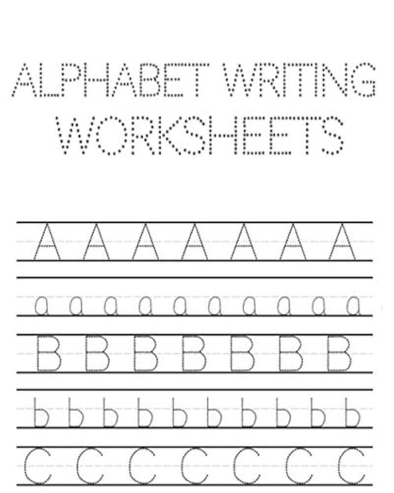 Alphabet Writing Worksheets ABC Writing Practice Books For Preschool alphabet Writing Practice A To Z Tracing Worksheets Learning Lina Alphabet Writing Worksheets ABC Writing Practice Books For Preschool alphabet Writing Practice A To Z Tracing Worksheets Learning Lina