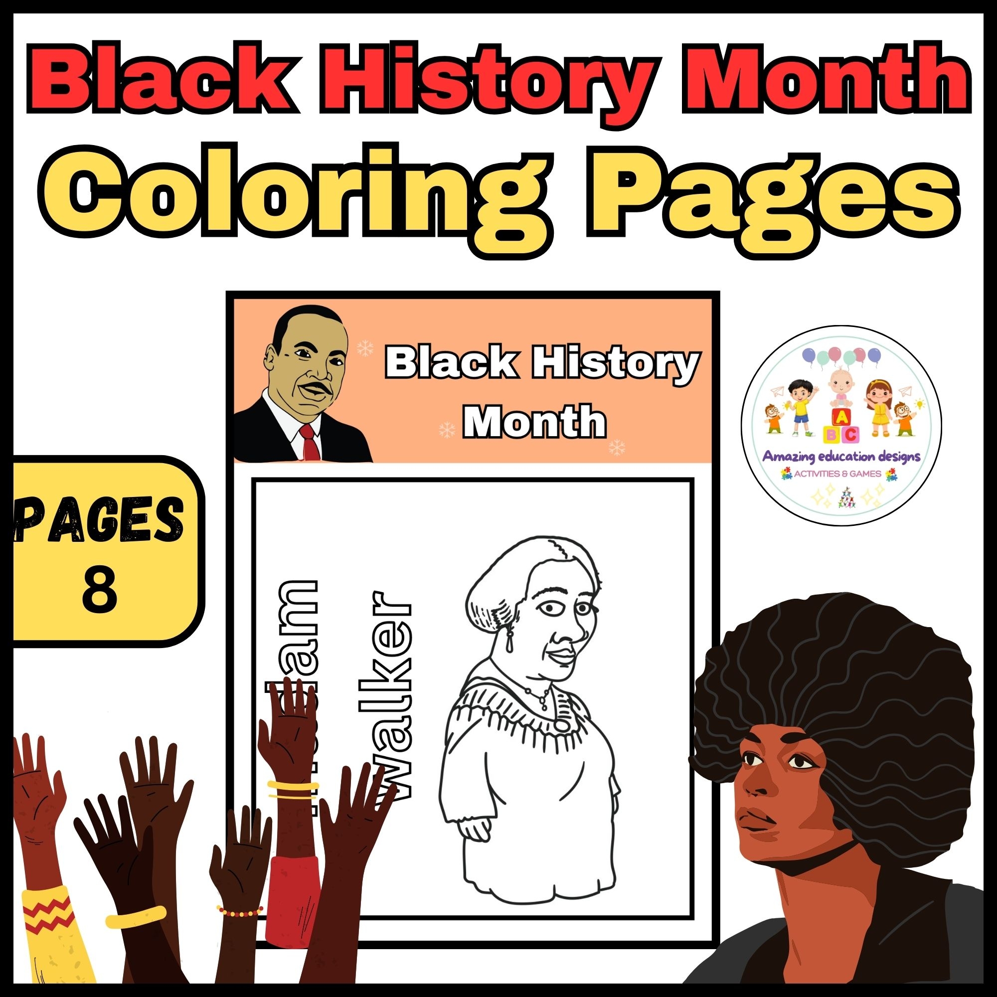 Free Printable Black History Month Worksheets Free Printable Black History Month Worksheets