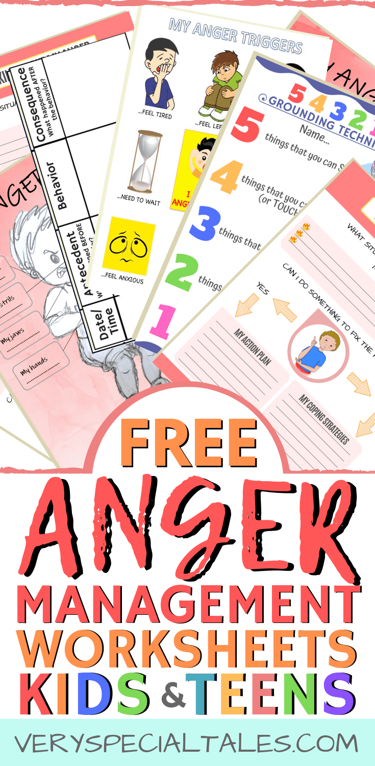 Anger Management Worksheets For Kids amp Teens Very Special Tales Anger Management Worksheets For Kids amp Teens Very Special Tales