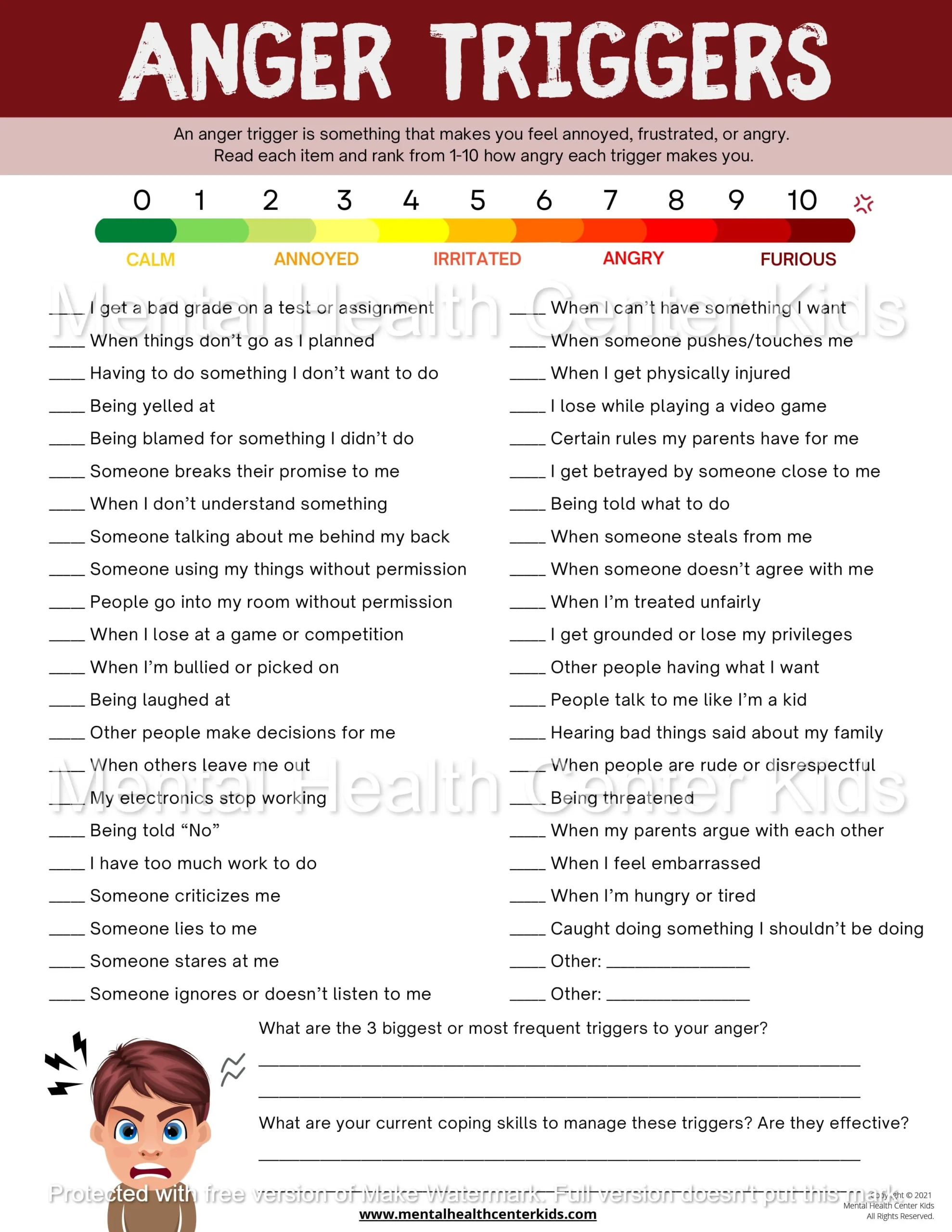 Anger Triggers Anger Triggers