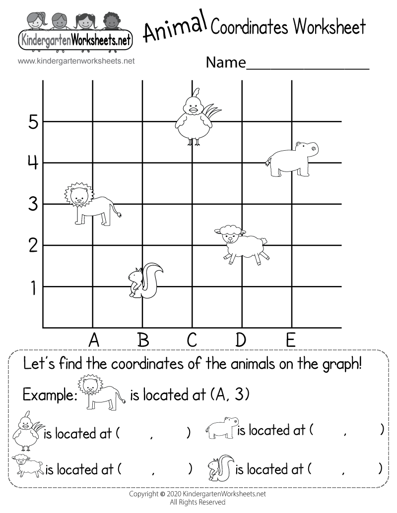 Animal Coordinates Worksheet Free Printable Digital amp PDF Animal Coordinates Worksheet Free Printable Digital amp PDF