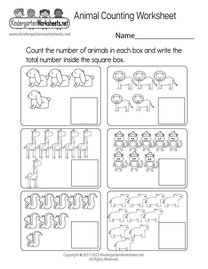 Animal Counting Worksheet Free Printable Digital amp PDF Animal Counting Worksheet Free Printable Digital amp PDF