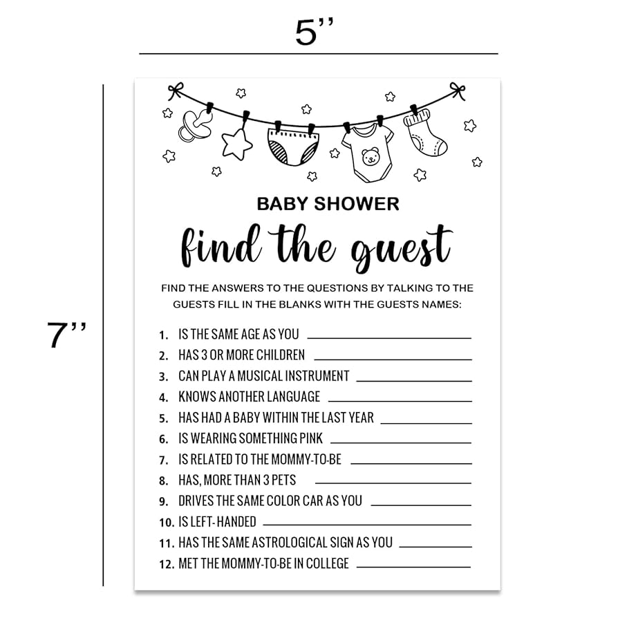 Baby Shower Games Printable Worksheets Baby Shower Games Printable Worksheets