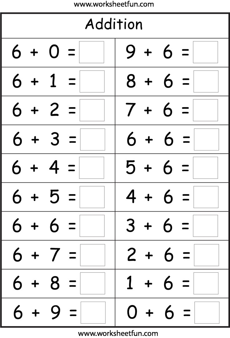 Basic Addition Facts 8 Worksheets FREE Printable Worksheets Basic Addition Facts 8 Worksheets FREE Printable Worksheets