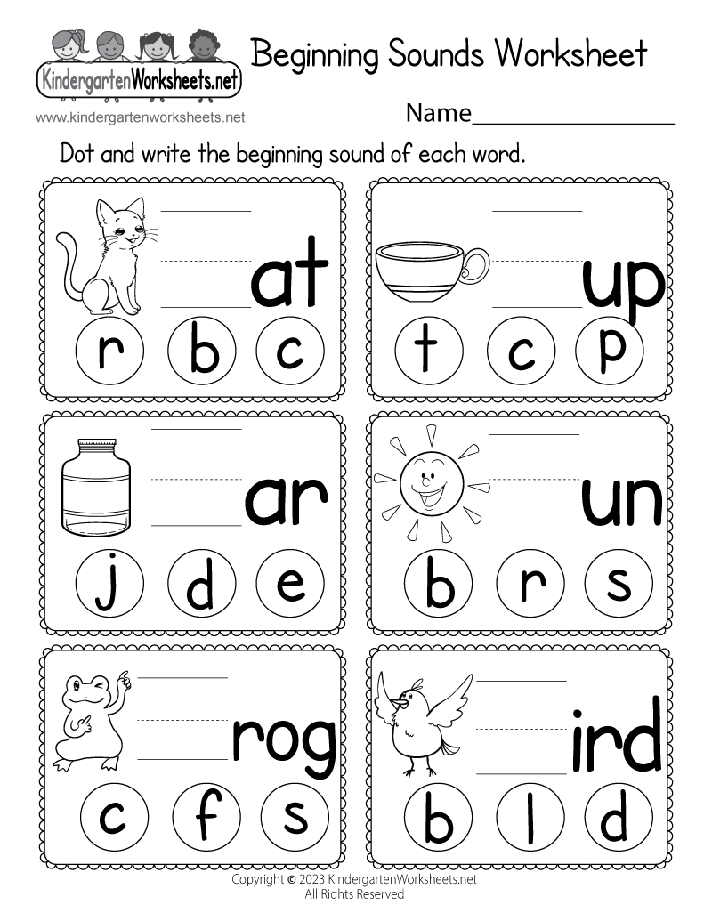 Beginning Sounds Worksheet Free Printable Digital amp PDF Beginning Sounds Worksheet Free Printable Digital amp PDF