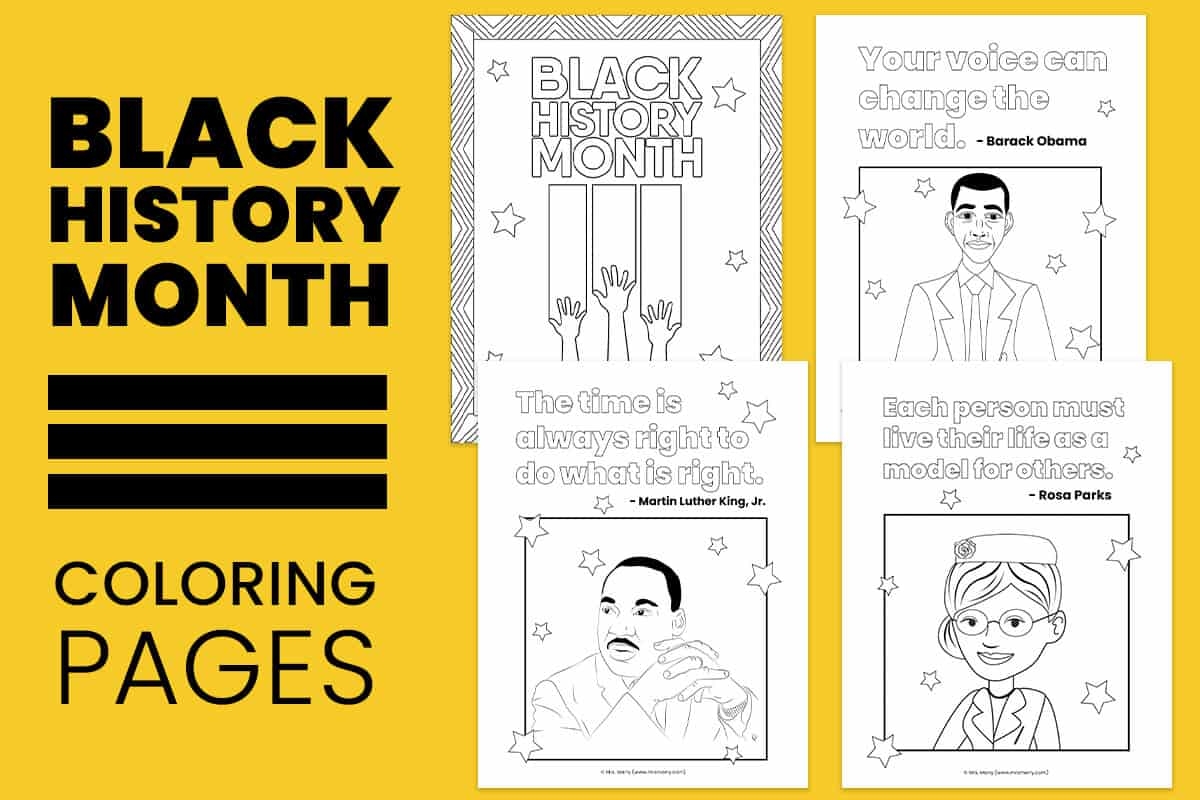 Black History Free Printable Worksheets Black History Free Printable Worksheets