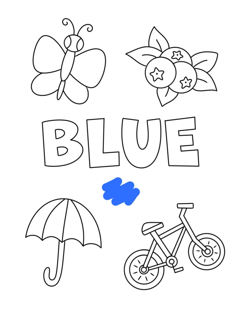 Blue Color Activities And Worksheets For Preschool The Blue Color Activities And Worksheets For Preschool The