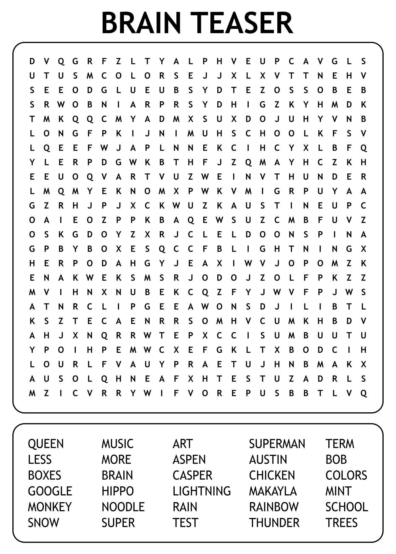 Brain Games Worksheets For Kids HP PLC Worksheets Library Brain Games Worksheets For Kids HP PLC Worksheets Library