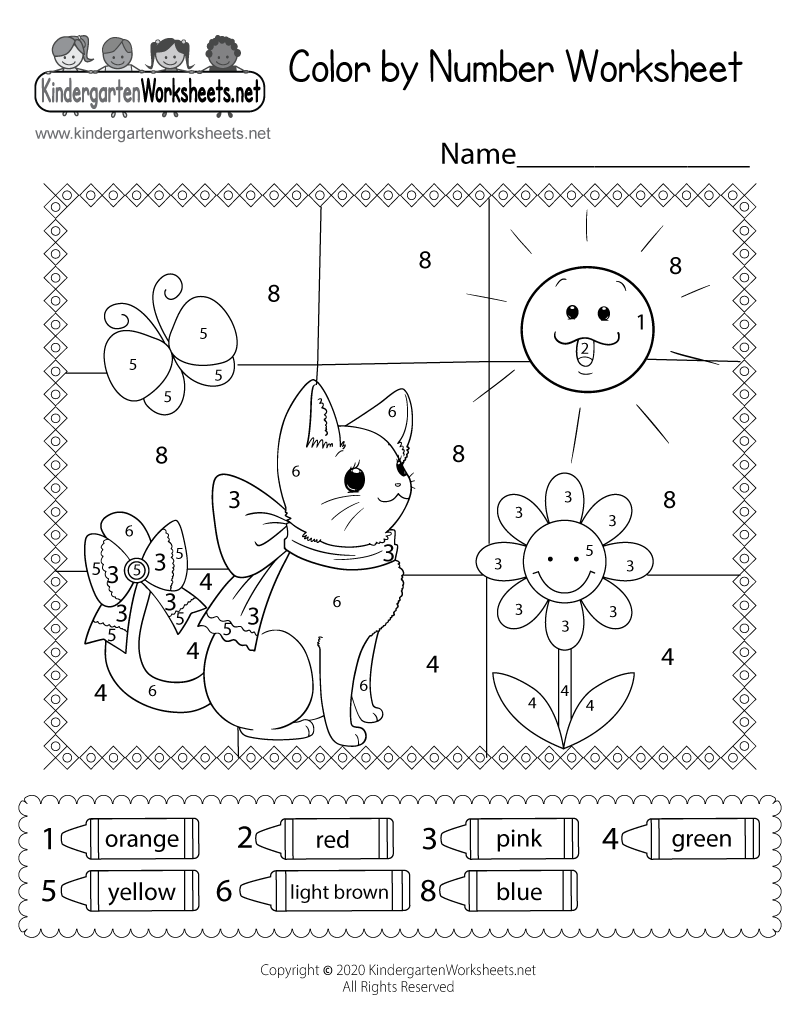 Cat Color By Number Worksheet Free Printable Digital amp PDF Cat Color By Number Worksheet Free Printable Digital amp PDF