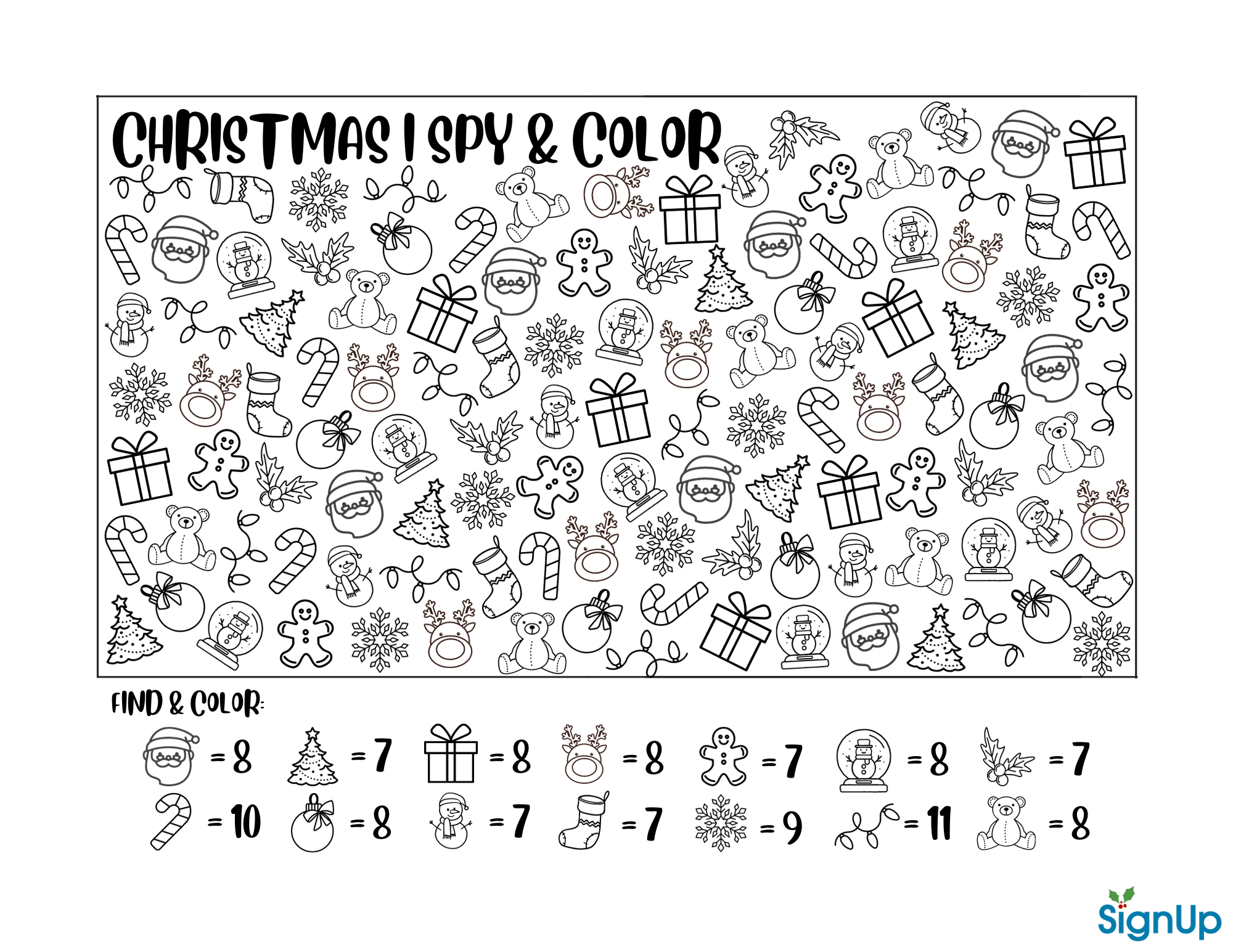 Christmas Activity Sheets amp Coloring Pages SignUp Christmas Activity Sheets amp Coloring Pages SignUp