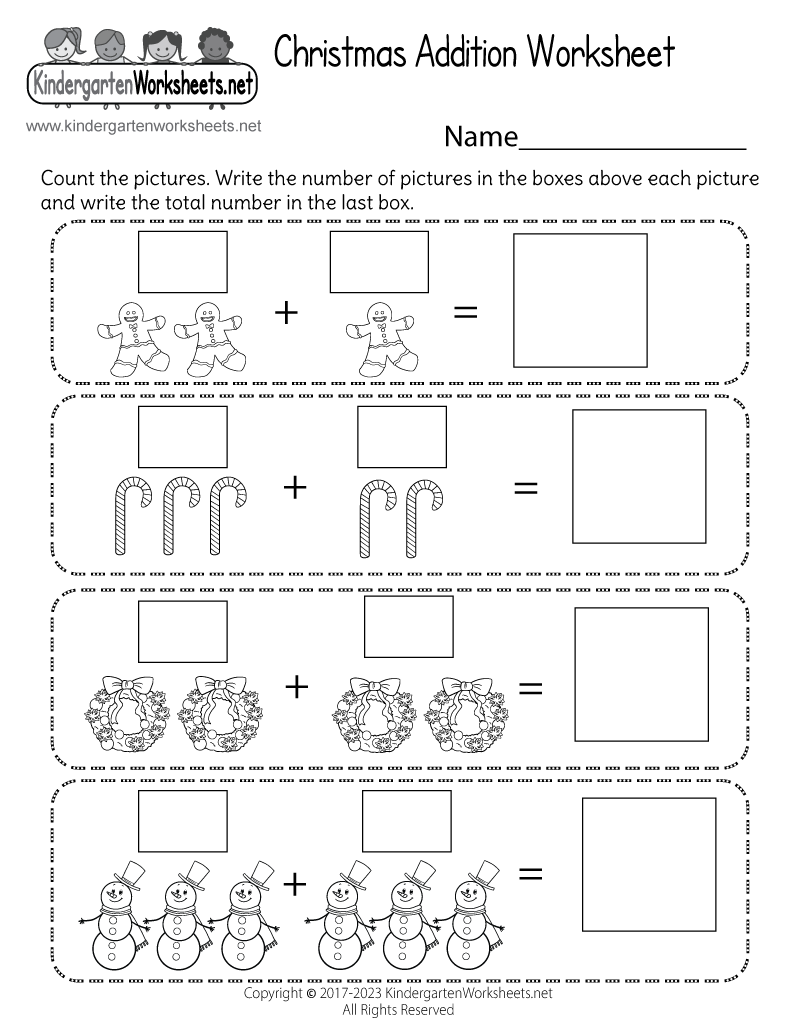 Christmas Addition Worksheet Free Printable Digital amp PDF Christmas Addition Worksheet Free Printable Digital amp PDF