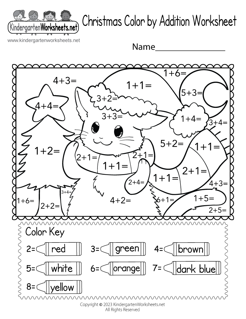 Christmas Color By Addition Worksheet Free Printable Digital amp PDF Christmas Color By Addition Worksheet Free Printable Digital amp PDF
