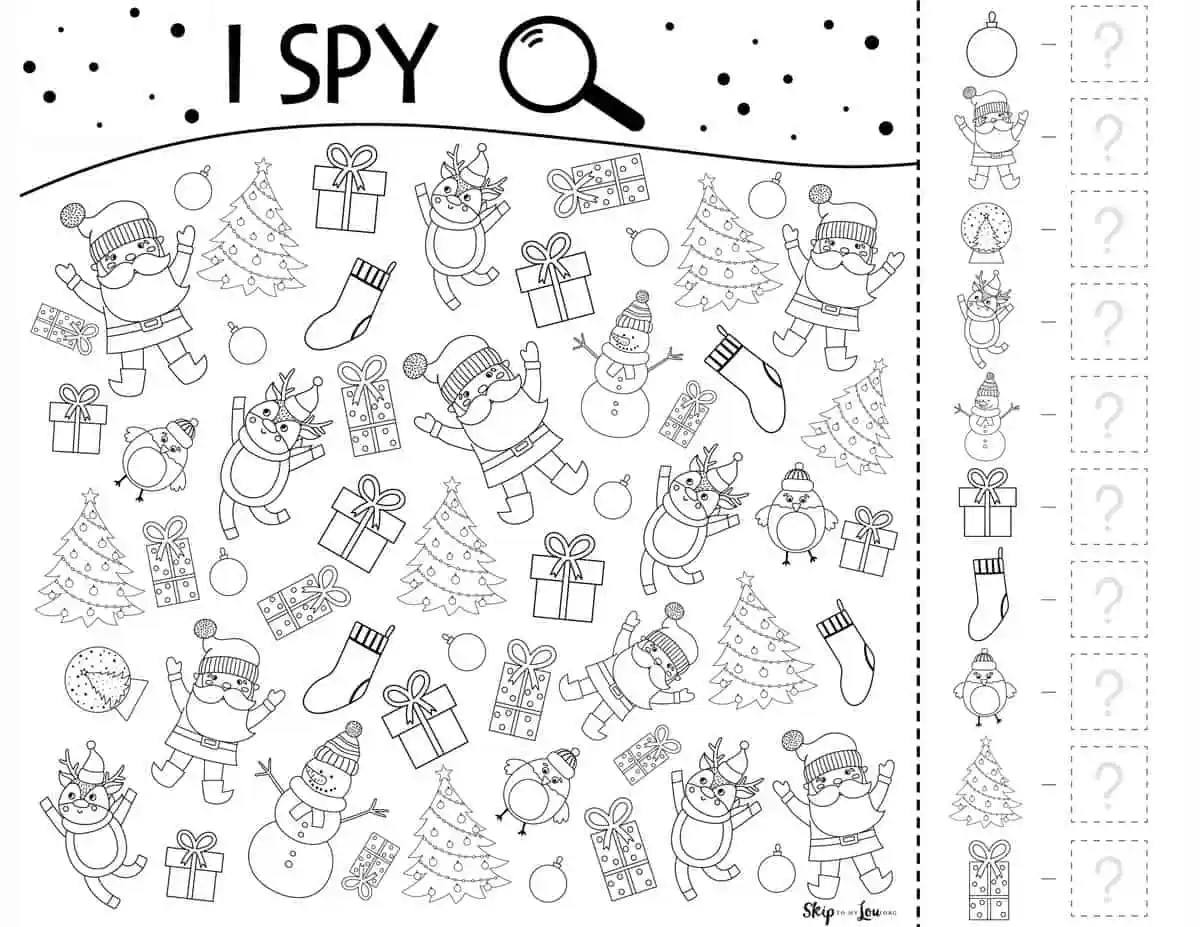 Christmas Worksheets Skip To My Lou Christmas Worksheets Skip To My Lou