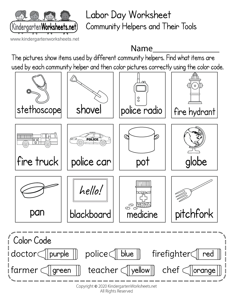 Free Printable Career Day Worksheets Free Printable Career Day Worksheets