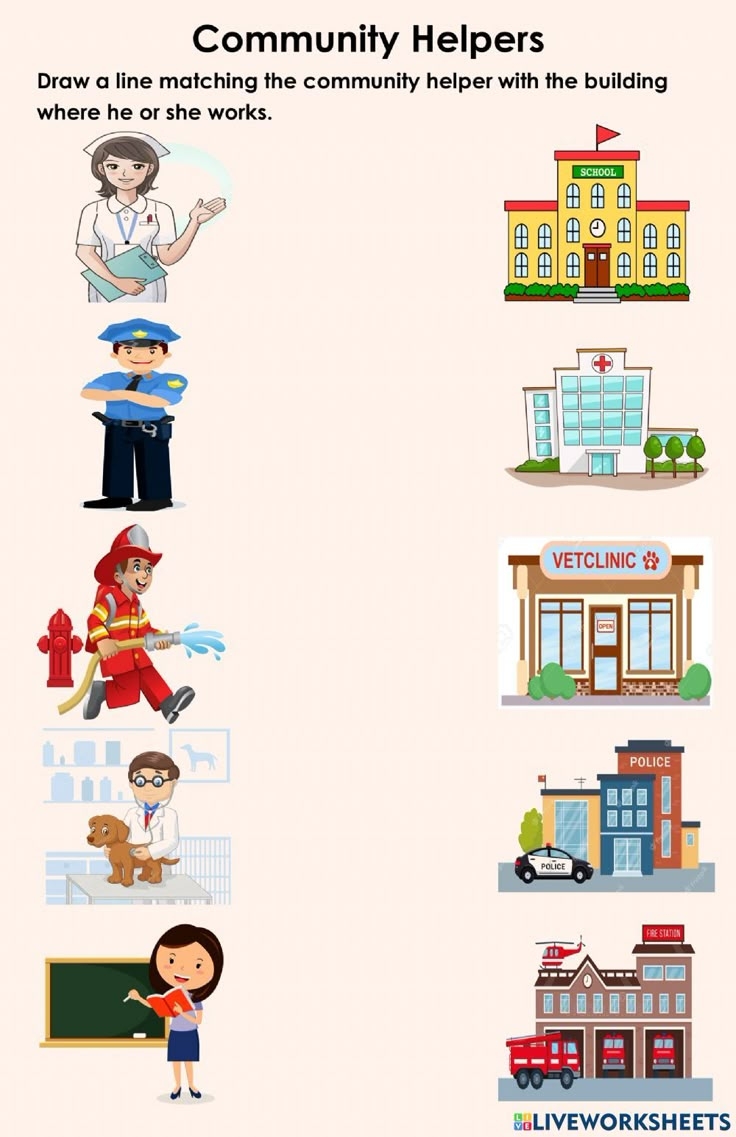 Community Helpers Worksheets Free Printable Community Helpers Worksheets Free Printable