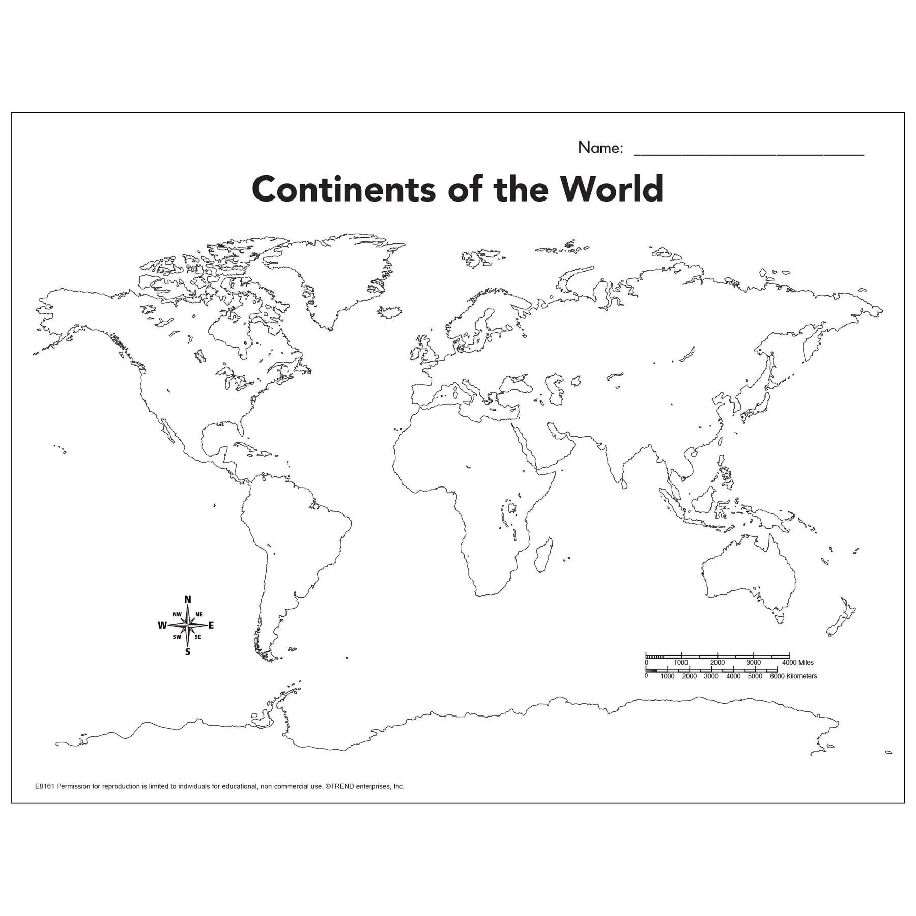 Continents Of The World Blank Map Project Sheet Free Printable Continents Of The World Blank Map Project Sheet Free Printable