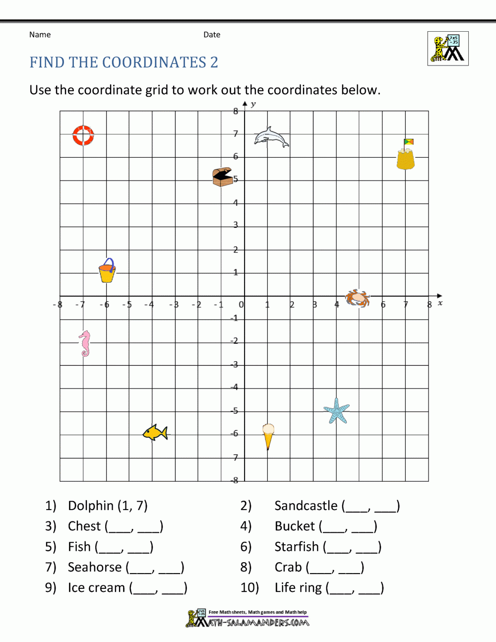 Coordinate Plane Worksheets 4 Quadrants Coordinate Plane Worksheets 4 Quadrants