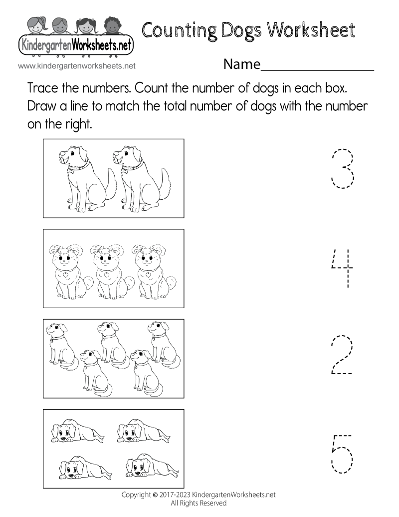 Printable Counting Worksheets