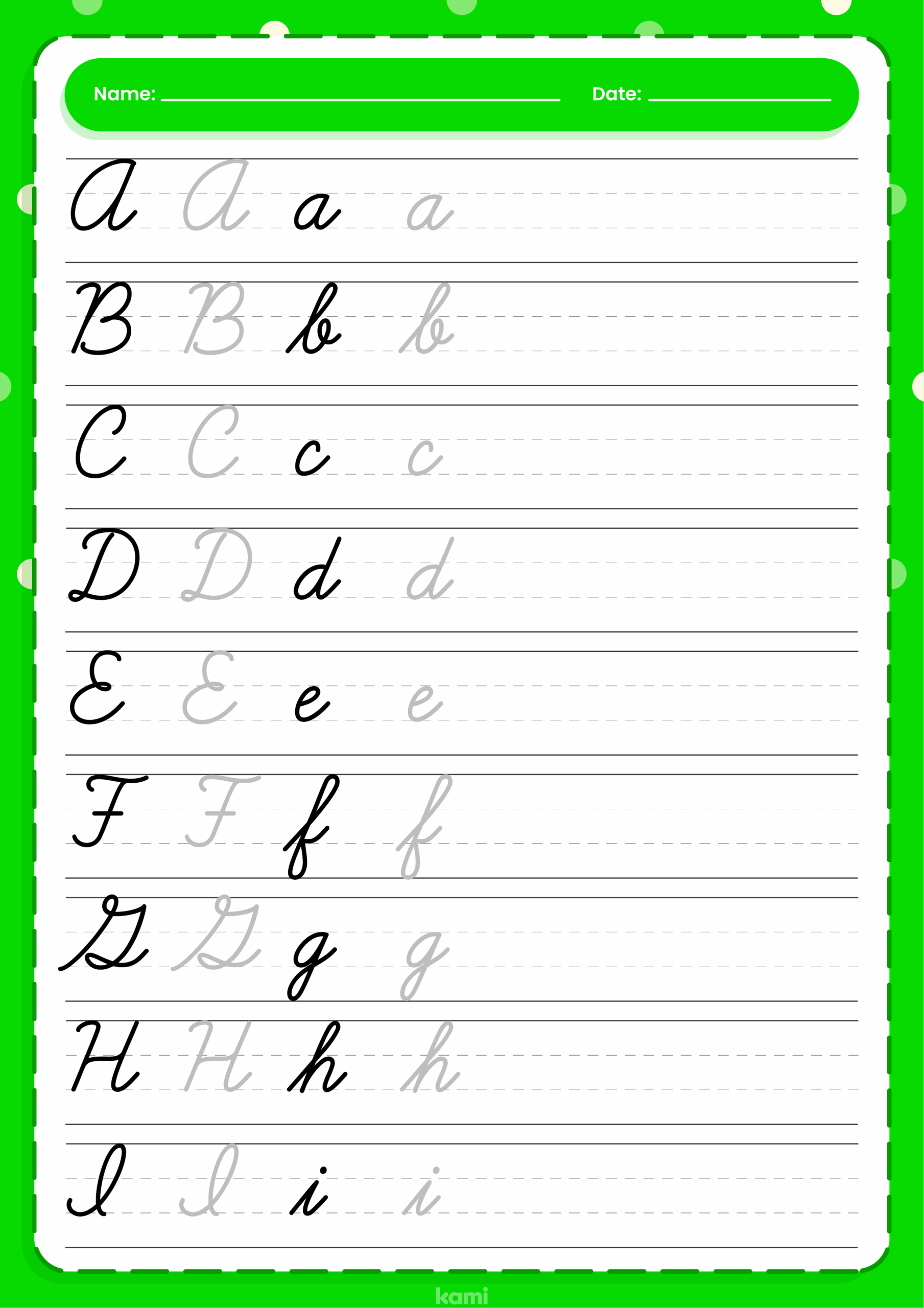 Cursive Handwriting Worksheet For Teachers Perfect For Grades Cursive Handwriting Worksheet For Teachers Perfect For Grades