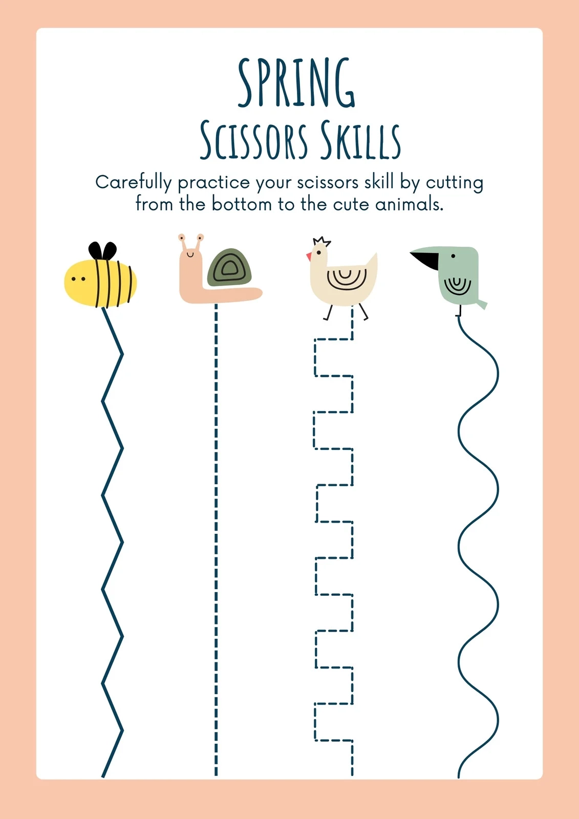 Printable Spring Worksheets