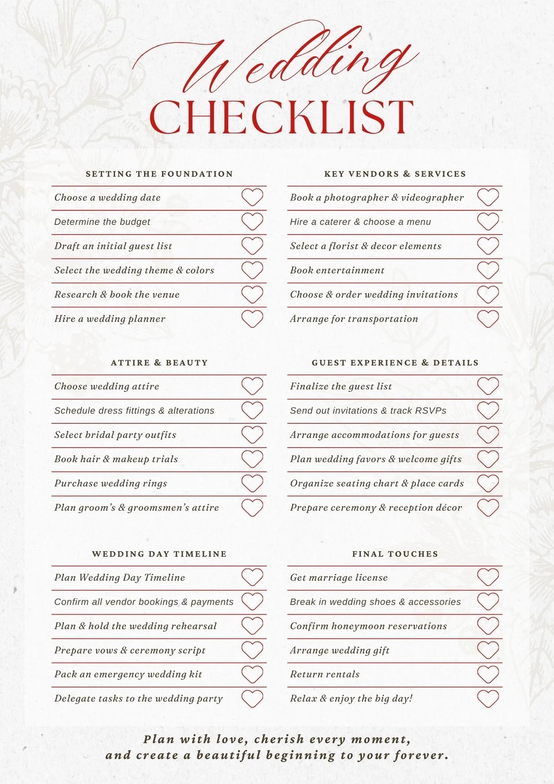 Customize 186 Wedding Checklists Templates Online Canva Customize 186 Wedding Checklists Templates Online Canva
