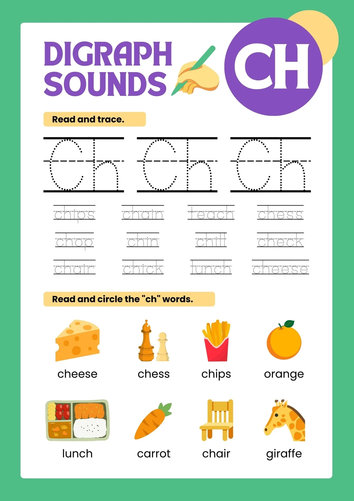 Customize 216 Phonics Worksheets Templates Online Canva Customize 216 Phonics Worksheets Templates Online Canva