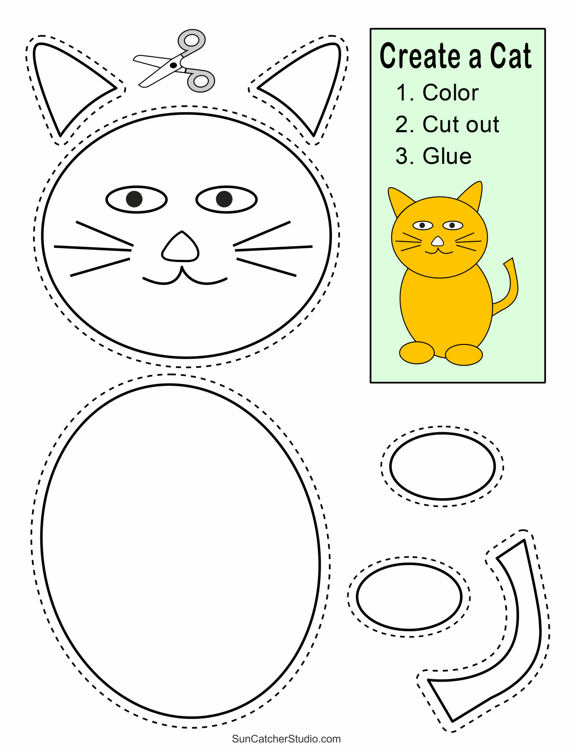 Cut And Paste Worksheets Printable Activities For Kids Free Cut And Paste Worksheets Printable Activities For Kids Free